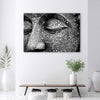 Quadro-su-tela,-Buddha-Zen-Spa-Grigio