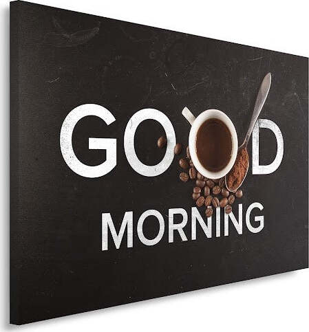 Quadro-su-tela,-Caffè-del-buongiorno