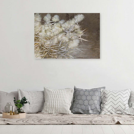 Quadro-su-tela,-Cane-Boho-Grass