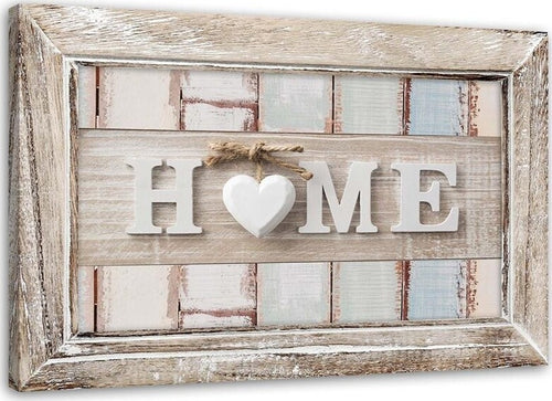 Quadro-su-tela,-Casa-Cuore-Retro