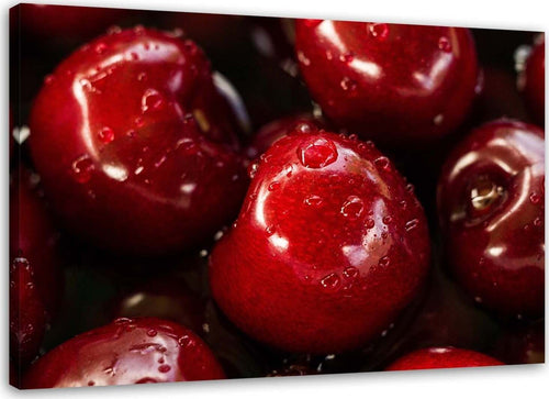 Quadro-su-tela,-Ciliegie-rosse