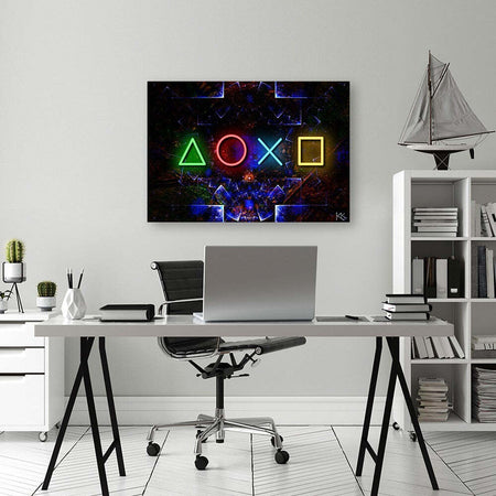 Quadro-su-tela,-Console-di-gioco