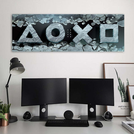 Quadro-su-tela,-Controller-di-astrazione