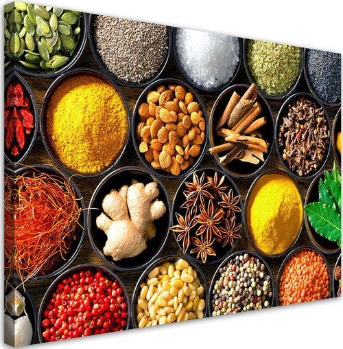 Quadro-su-tela,-Erbe-spezie-per-la-cucina