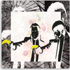 Quadro-su-tela,-Fiction-Pulp-di-Banksy