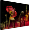 Quadro-su-tela,-Fiore-di-papavero-rosso