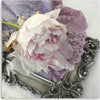Quadro-su-tela,-Fiore-di-rosa-shabby-chic