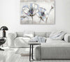 Quadro-su-tela,-Fiori-bianchi-come-dipinti