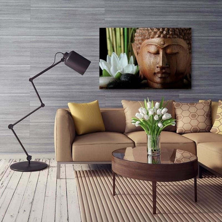 Quadro-su-tela,-Fiori-di-bambù-di-Buddha