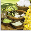 Quadro-su-tela,-Fiori-Palm-Candle-Zen