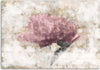 Quadro-su-tela,-Fiori-rosa-astratto-Vintage