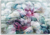 Quadro-su-tela,-Foglie-colorate-di-acquerello