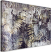 Quadro-su-tela,-Foglie-di-felce-dorate