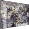 Quadro-su-tela,-Foglie-di-felce-dorate