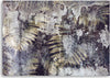 Quadro-su-tela,-Foglie-di-felce-dorate