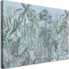 Quadro-su-tela,-Foglie-e-alberi-tropicali