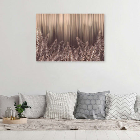 Quadro-su-tela,-Foglie-esotiche-di-palma-3D
