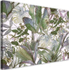 Quadro-su-tela,-Foglie-tropicali-di-Monster