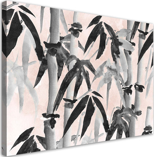 Quadro-su-tela,-Foresta-di-bamboo