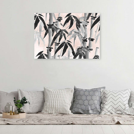 Quadro-su-tela,-Foresta-di-bamboo