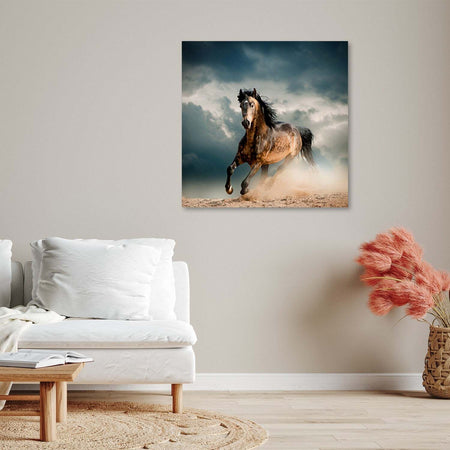 Quadro-su-tela,-Galoppo-di-cavallo