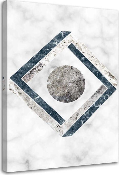 Quadro-su-tela,-Geometrico-astratto