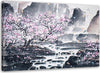 Quadro-su-tela,-Giappone-fiore-di-ciliegio-rosa-natura