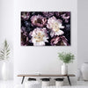 Quadro-su-tela,-Giardino-vintage-per-bouquet-di-fiori