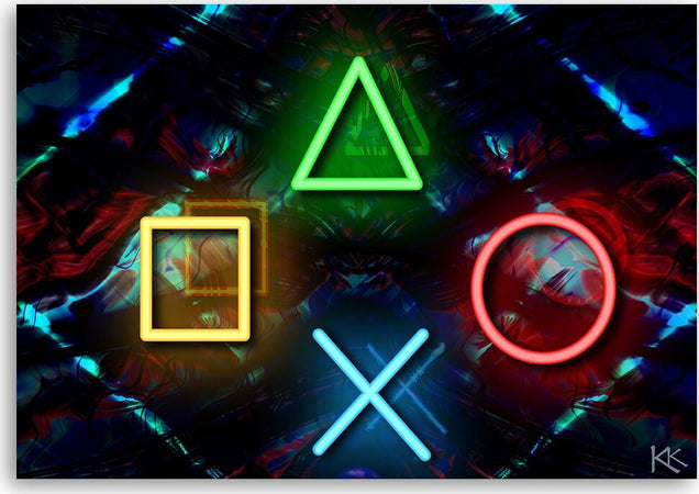 Quadro-su-tela,-Giochi-per-computer