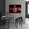 Quadro-su-tela,-Gioco-sul-giocatore