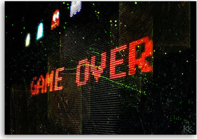 Quadro-su-tela,-Gioco-sul-giocatore