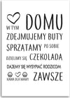 Quadro-su-tela,-In-questa-casa-lettering-tipografia