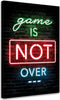 Quadro-su-tela,-Iscrizione-per-giocatori-al-neon-Gaming