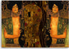 Quadro-su-tela,-Judyta-con-la-testa-di-Holofernes