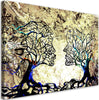 Quadro-su-tela,-Kiss-Tree-Love-Abstraction