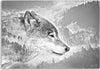 Quadro-su-tela,-Lupo-animale-nebbia-foresta-natura