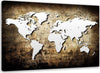 Quadro-su-tela,-Mappa-del-Vecchio-Mondo-Vintage