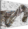 Quadro-su-tela,-Materiale-satinato