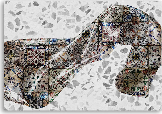 Quadro-su-tela,-Materiale-satinato