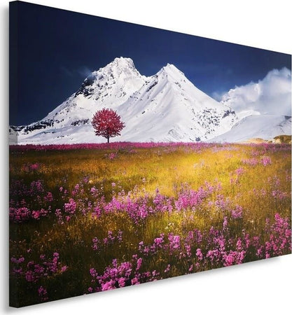 Quadro-su-tela,-Montagna-Paesaggio-Natura