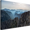Quadro-su-tela,-Montagne-del-paesaggio
