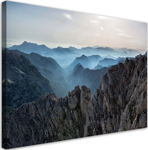 Quadro-su-tela,-Montagne-del-paesaggio