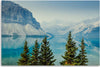 Quadro-su-tela,-Montagne-Lake-Natura