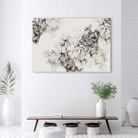 Quadro-su-tela,-Motivo-floreale-vintage
