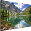 Quadro-su-tela,-Mountain-Lake-Trees-Natura