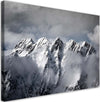 Quadro-su-tela,-Mountain-Peak-in-inverno