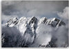 Quadro-su-tela,-Mountain-Peak-in-inverno