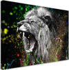 Quadro-su-tela,-Natura-animale-di-leone