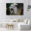 Quadro-su-tela,-Natura-animale-di-leone