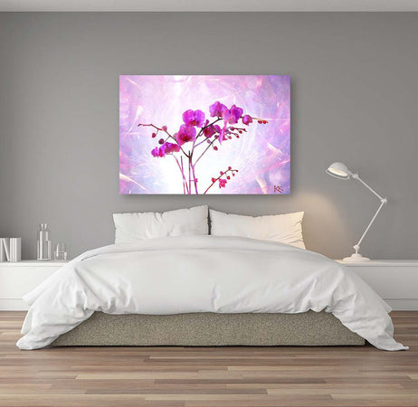 Quadro-su-tela,-Orchidea-essenziale